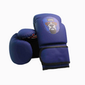 Kids' Pro-Am boxing gloves by Proamboxinguk, featuring bright red and blue padded gloves for young boxers.
