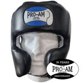 Pro-Am Professional Sparring Headguard by Proamboxinguk, lightweight headgear with adjustable straps and padding for boxing protection