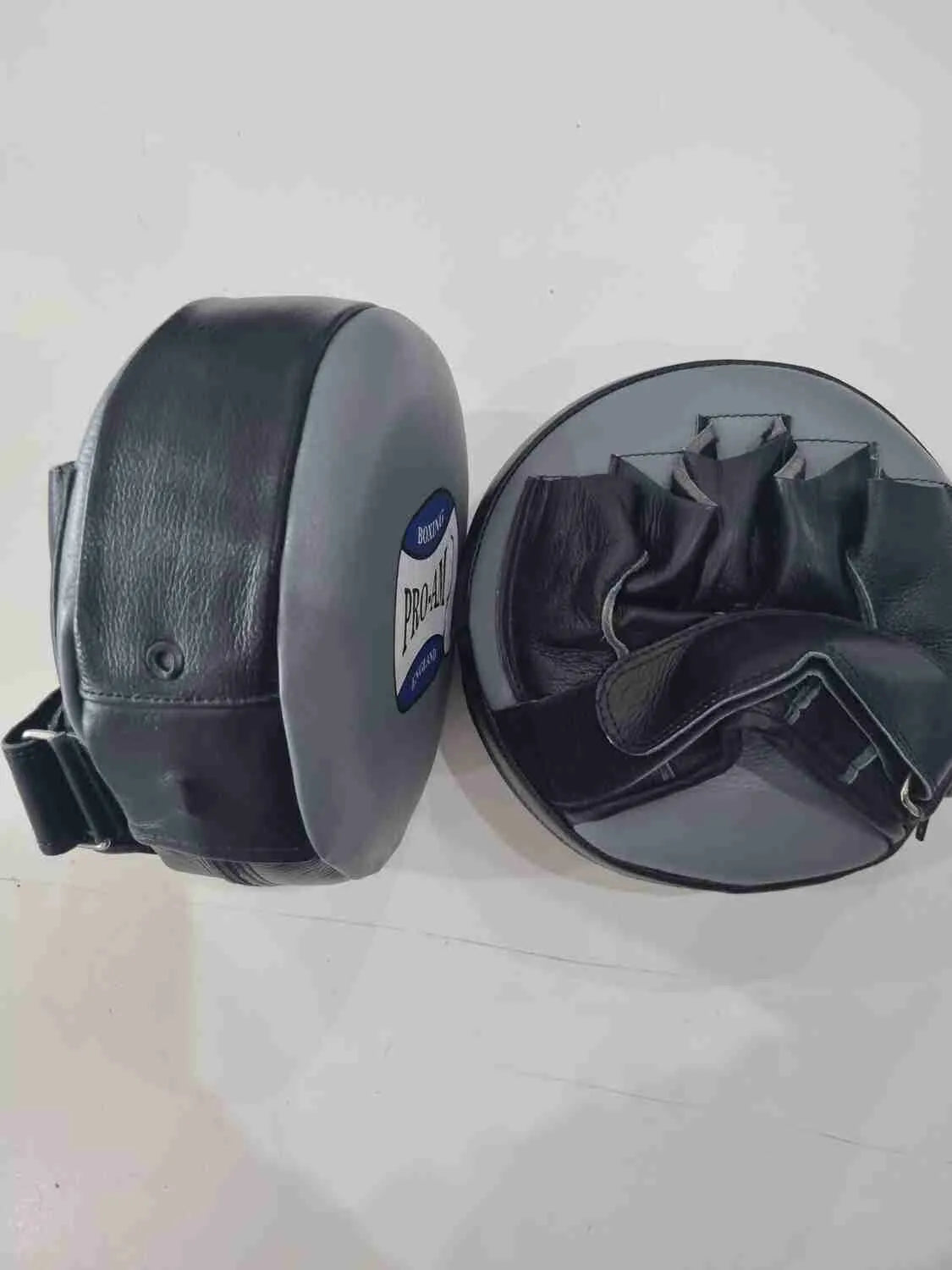 Pro-Am Micro Air Hook & Jab Pads by Proamboxinguk, lightweight boxing speed pads for training and accuracy.