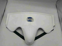 Pro-Am No Foul abdominal guard and groin protector for boxing, black protective gear with adjustable straps, by Proamboxinguk.