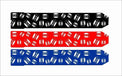 Pro-Am Stretch Boxing Handwraps by Proamboxinguk, showing blue and black stretch hand wraps for boxing training.