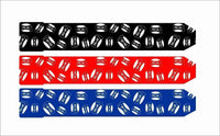 Pro-Am Stretch Boxing Handwraps by Proamboxinguk, showing blue and black stretch hand wraps for boxing training.