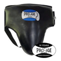 Pro-Am Amateur groin guard from Proamboxinguk featuring protective padding and adjustable straps for boxing safety.