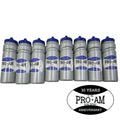 Pro-Am 750ml boxing water bottle with push/pull spout, durable plastic sports bottle for hydration during workouts