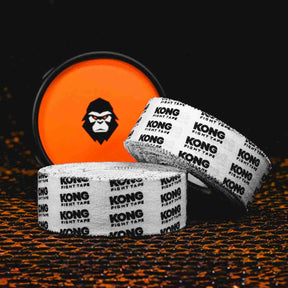 Proamboxinguk Kong Fight Tape for boxing and MMA, showing black sports tape rolled on a white background.