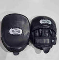 Pro-Am Micro Boxing Mitts by Proamboxinguk, close-up of lightweight training mitts with padded surface for boxing workouts