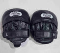Pro-Am Micro Boxing Mitts by Proamboxinguk, close-up of foam padded training mitts for boxing practice and training.