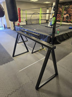 Proamboxinguk boxing bar and bag jumping hurdle for agility training, featuring a sturdy frame and adjustable height for workout drills.