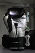Limited edition Hybrid 2 Sparring Gloves Black & Silver