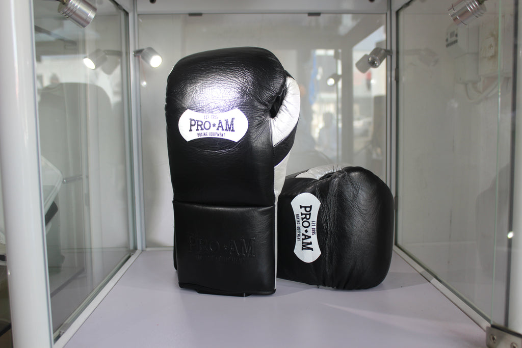Limited edition Hybrid 2 Sparring Gloves Black & Silver
