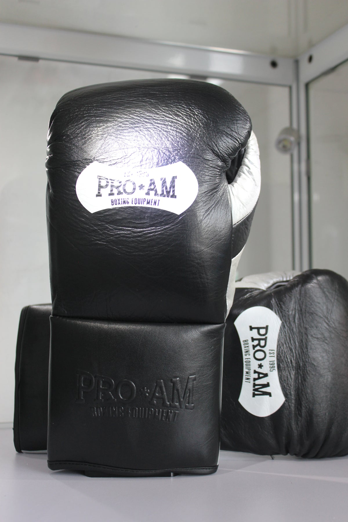 Limited edition Hybrid 2 Sparring Gloves Black & Silver